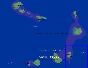 mapa de Cabo Verde