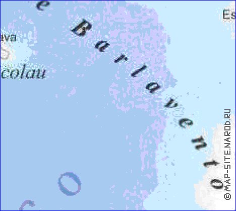 carte de Cap-Vert