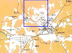 carte de Kaboul en anglais