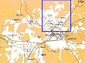 carte de Kaboul en anglais