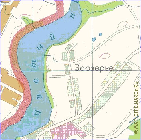 mapa de Kaliningrado