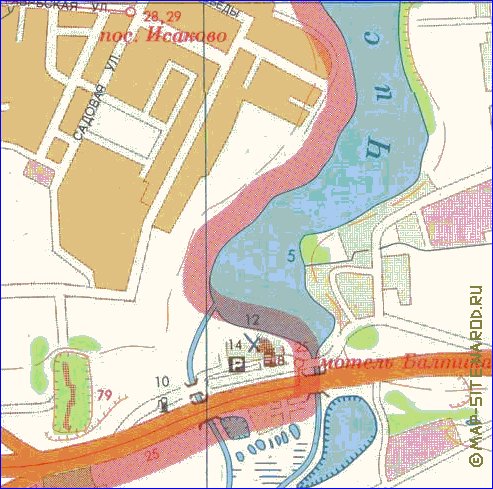 mapa de Kaliningrado