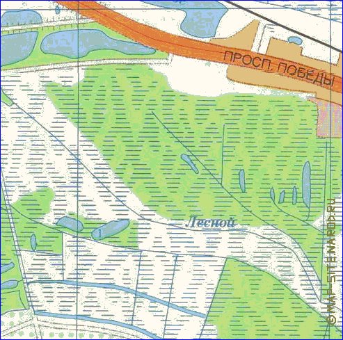 mapa de Kaliningrado