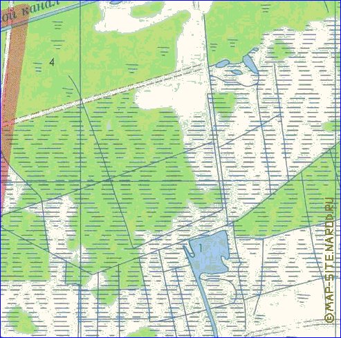 mapa de Kaliningrado