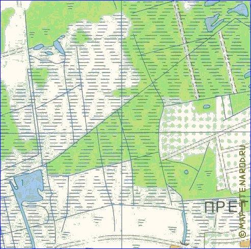 mapa de Kaliningrado