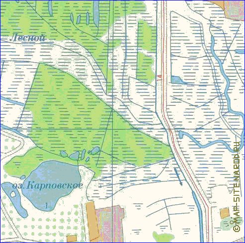 carte de Kaliningrad