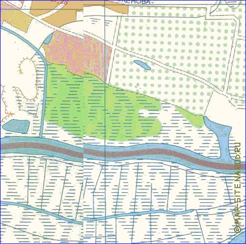 mapa de Kaliningrado