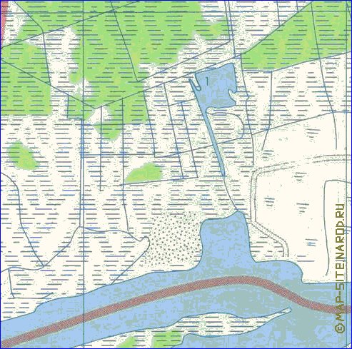 mapa de Kaliningrado