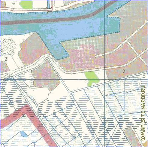 mapa de Kaliningrado