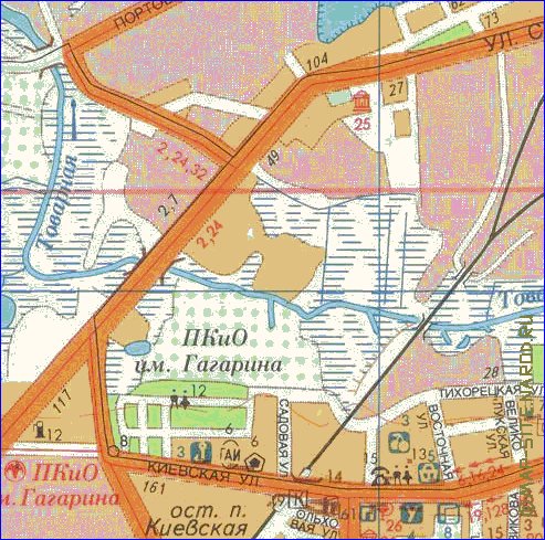 mapa de Kaliningrado