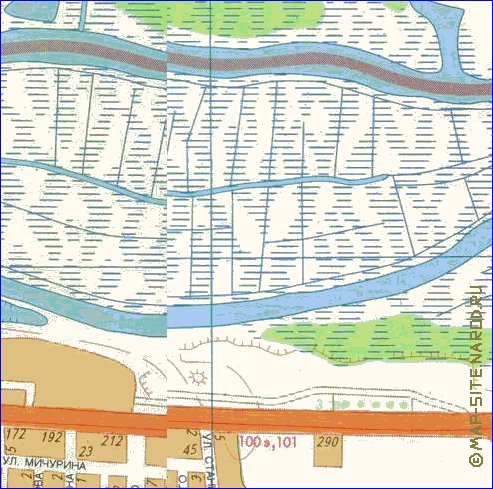 mapa de Kaliningrado