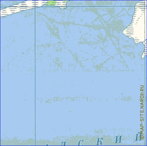 mapa de Kaliningrado