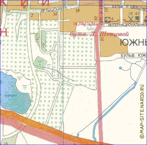 mapa de Kaliningrado