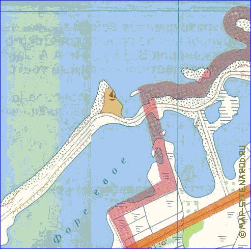 mapa de Kaliningrado