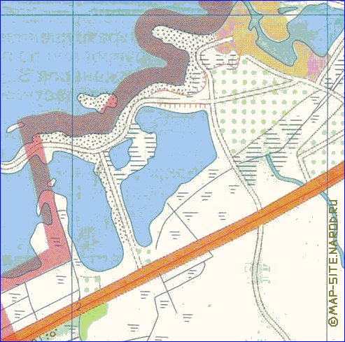 mapa de Kaliningrado