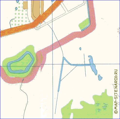 mapa de Kaliningrado