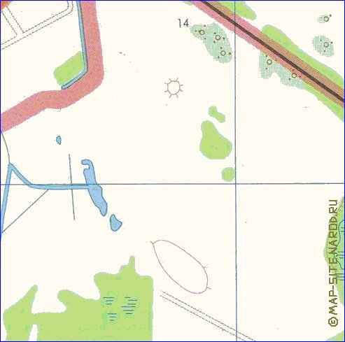 mapa de Kaliningrado