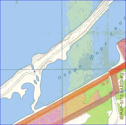 mapa de Kaliningrado