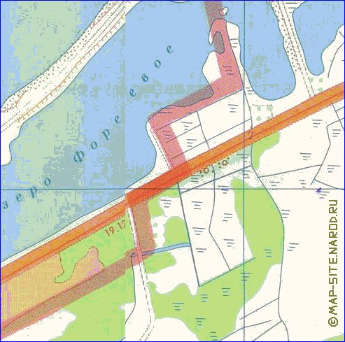 mapa de Kaliningrado