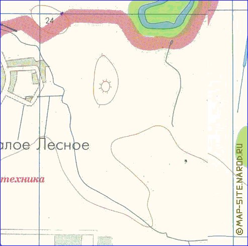 mapa de Kaliningrado