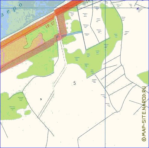 mapa de Kaliningrado