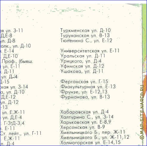 mapa de Kaliningrado