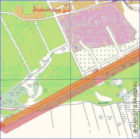 mapa de Kaliningrado