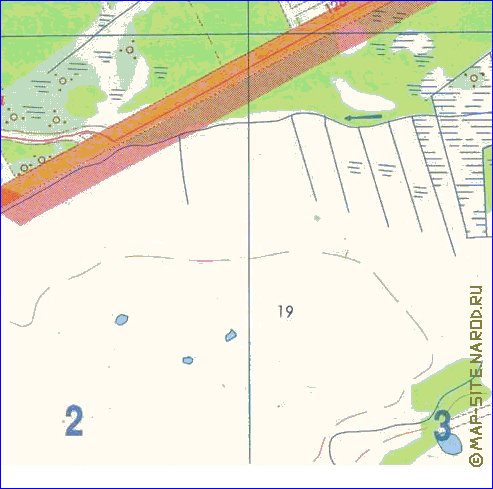 mapa de Kaliningrado