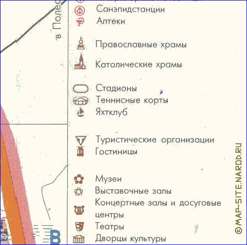 mapa de Kaliningrado