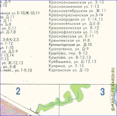 mapa de Kaliningrado