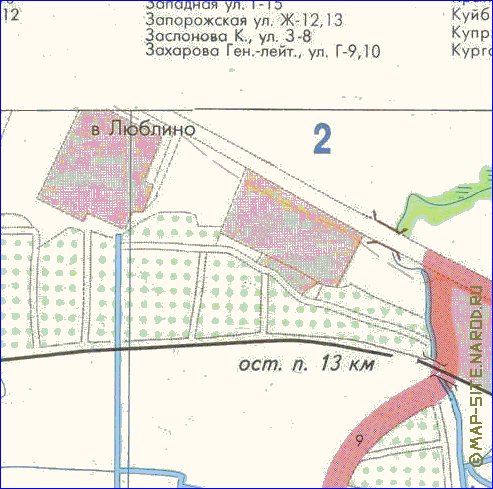 mapa de Kaliningrado