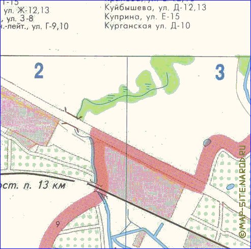 mapa de Kaliningrado