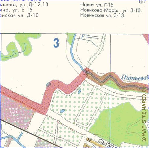 mapa de Kaliningrado