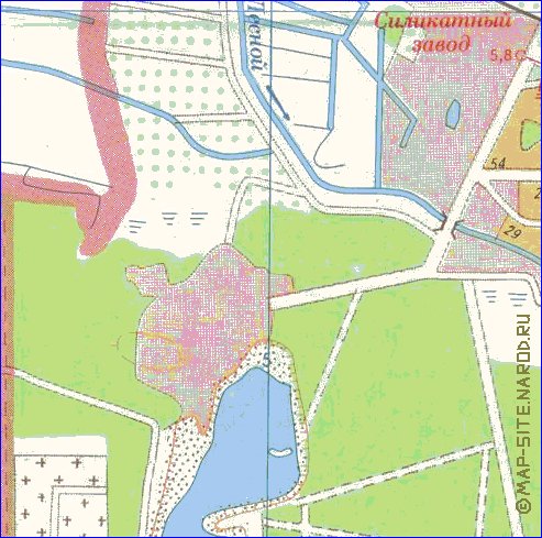 mapa de Kaliningrado