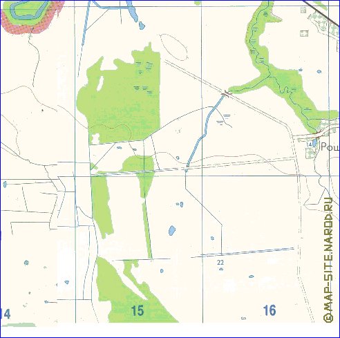 mapa de Kaliningrado