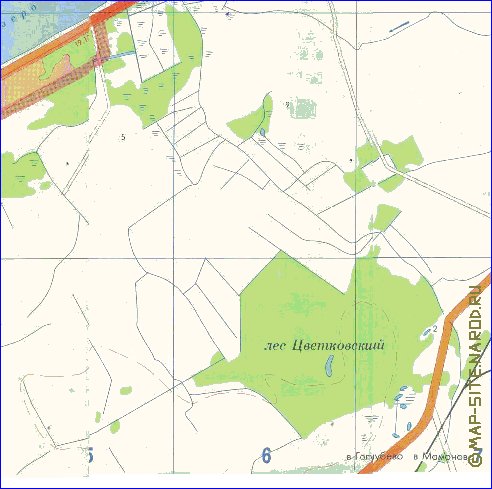 mapa de Kaliningrado