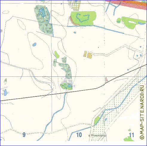 mapa de Kaliningrado