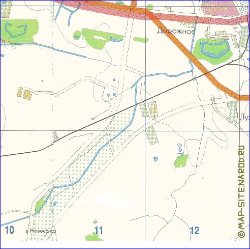 mapa de Kaliningrado