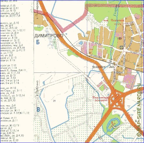 mapa de Kaliningrado