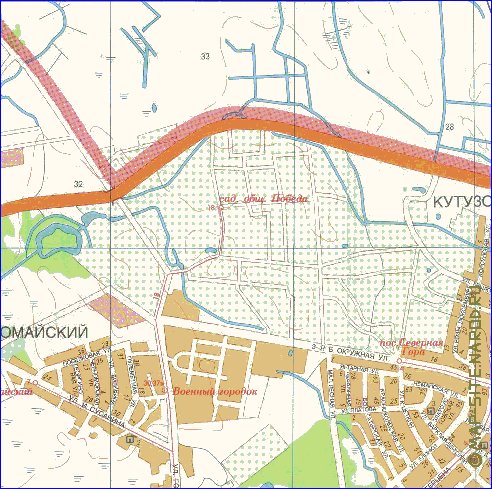 mapa de Kaliningrado