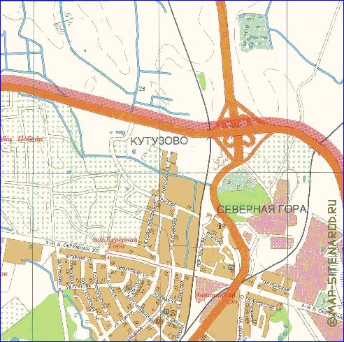 mapa de Kaliningrado