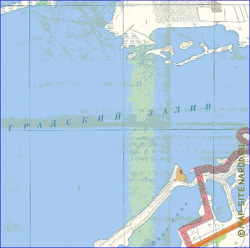 mapa de Kaliningrado