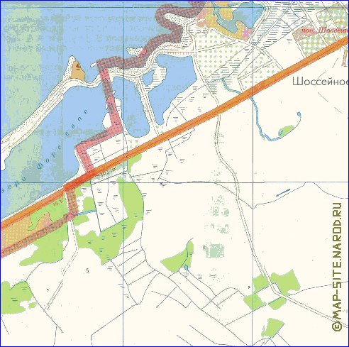 mapa de Kaliningrado