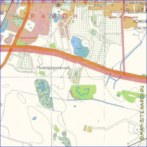 mapa de Kaliningrado