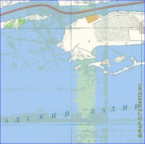 mapa de Kaliningrado