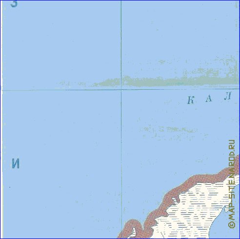 mapa de Kaliningrado