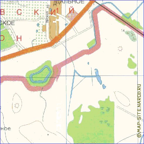 mapa de Kaliningrado