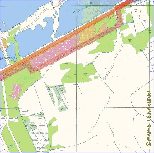 mapa de Kaliningrado