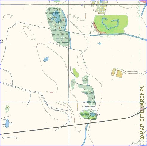 mapa de Kaliningrado