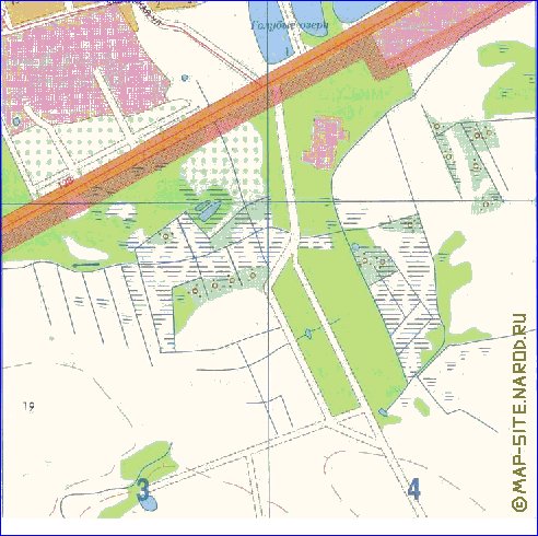 mapa de Kaliningrado